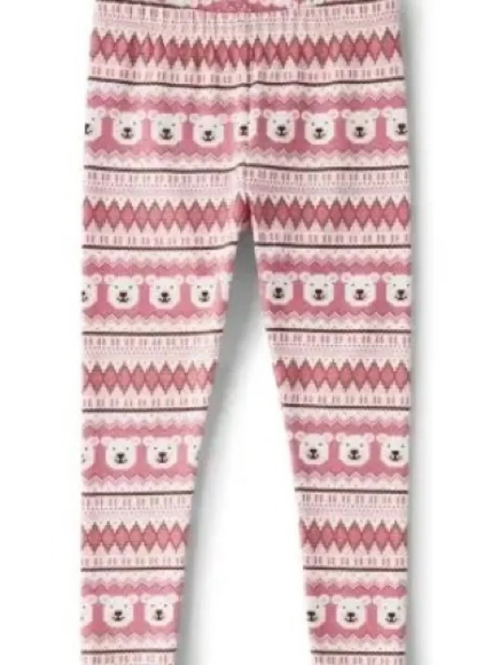 Gymboree Girls ‘Bear Hugs’ Cream and Pink Polar Bear 3-piece Sweater Set Size 5T